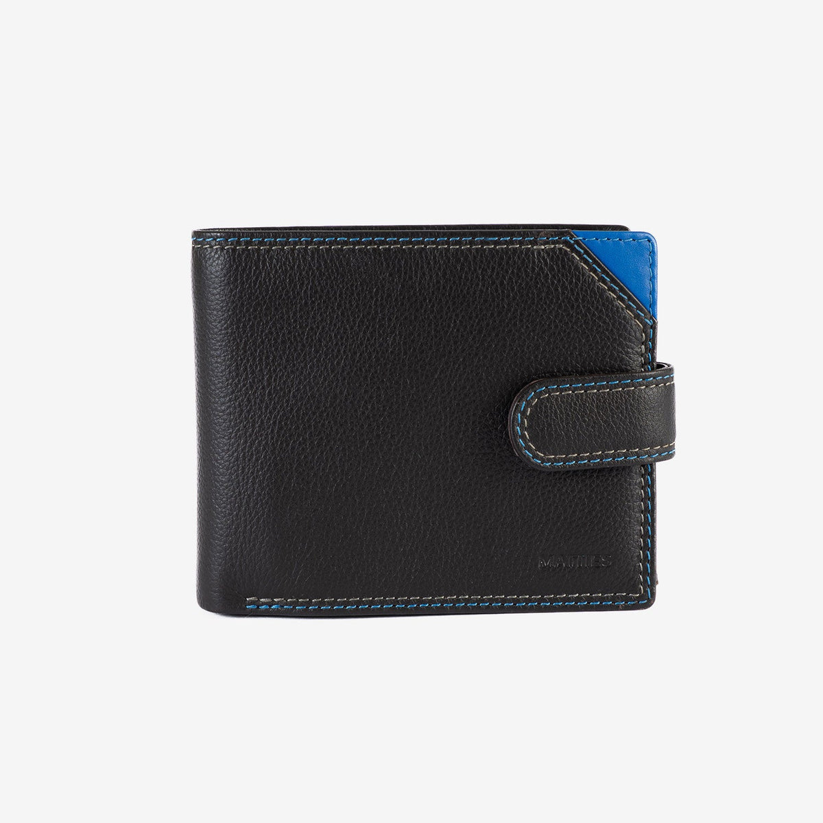 Billetero para hombre, Serie Hudson. 11.5 x 9.5 cm