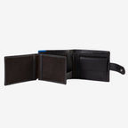 Men's wallet, Hudson series. 11.5 x 9.5 cm