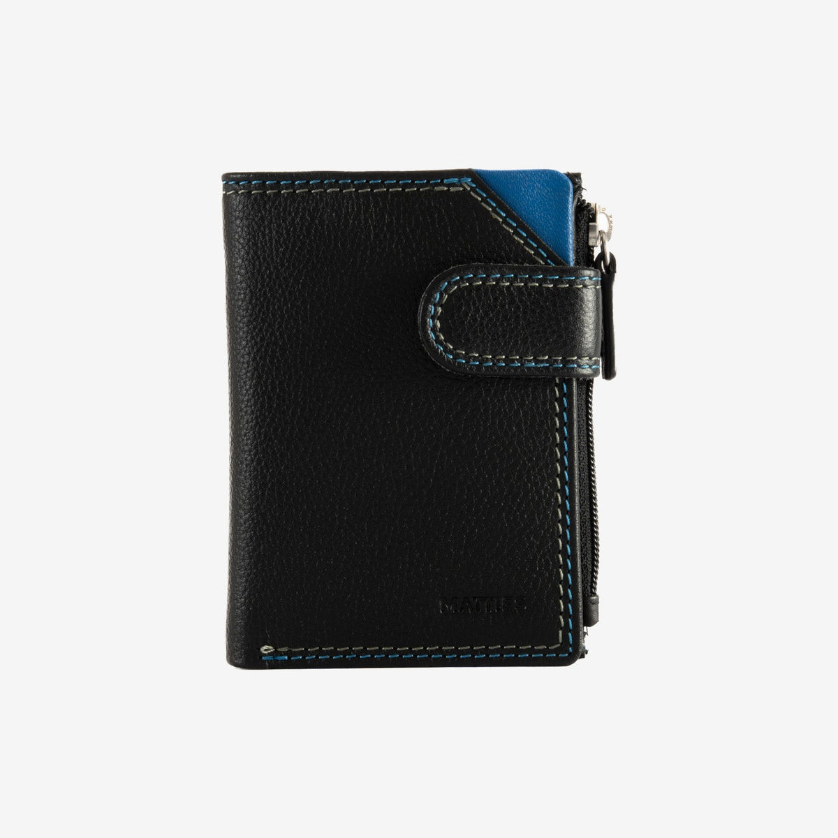 Billetero para hombre, Serie Hudson. 8 x 10.5 cm