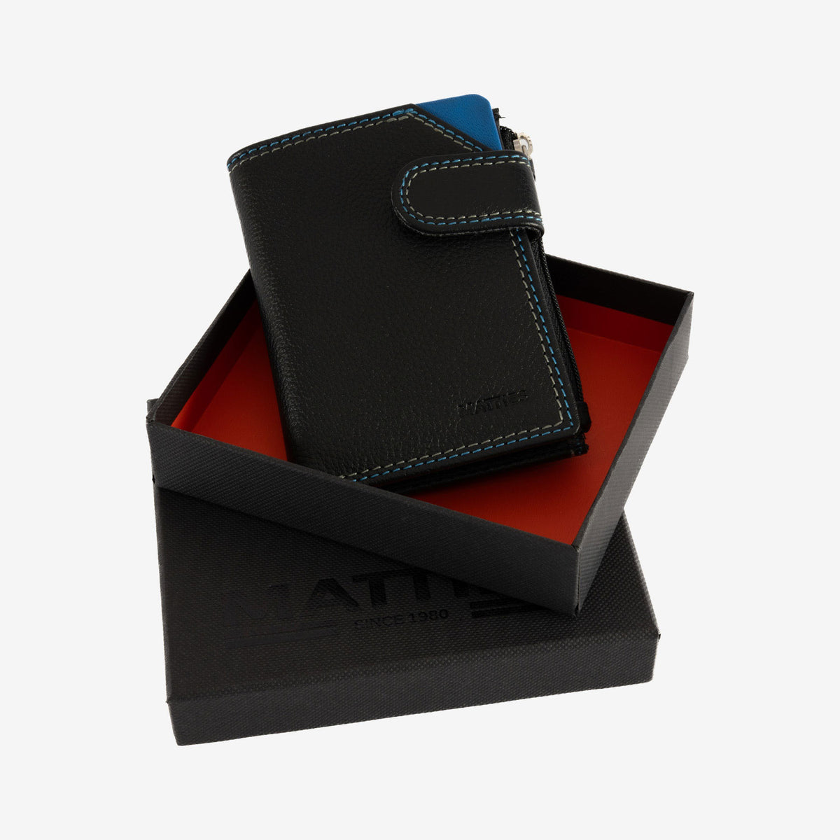 Men's wallet, Hudson series. 8 x 10.5 cm