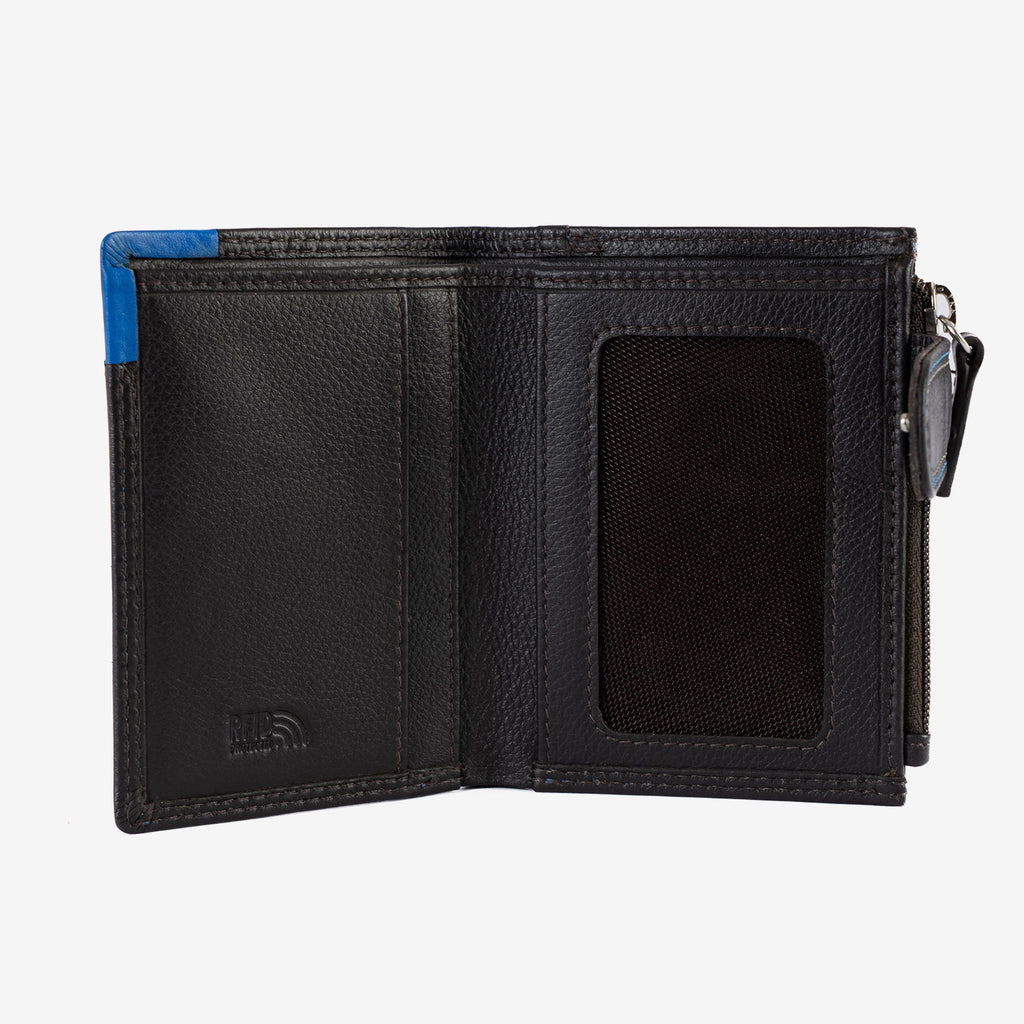 Men's wallet, Hudson series. 8 x 10.5 cm
