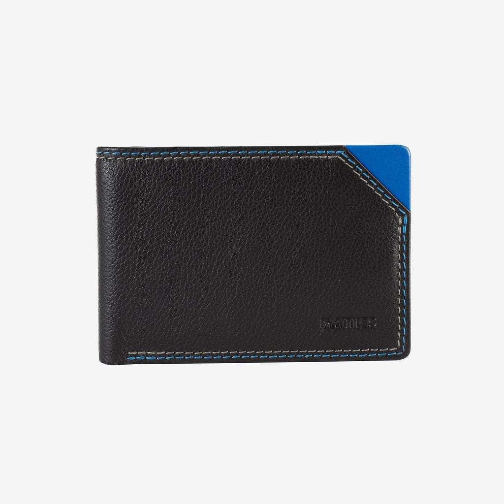 Men's wallet, Hudson series. 10.2 x 7.2 cm