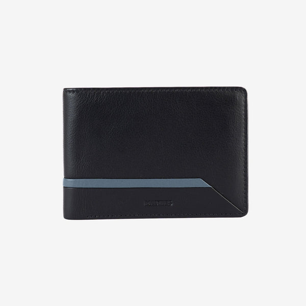 Billetero para hombre, Serie Core. 12 x 8.7 cm