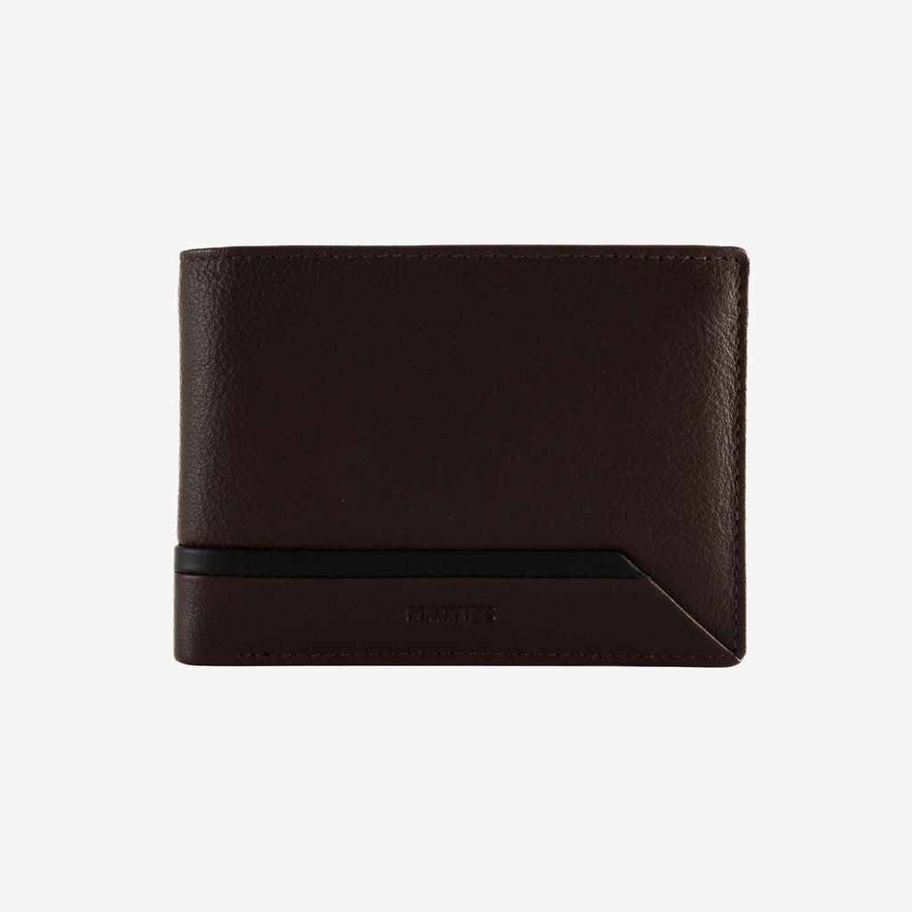 Men's wallet, Core Series. 12 x 8.7 cm