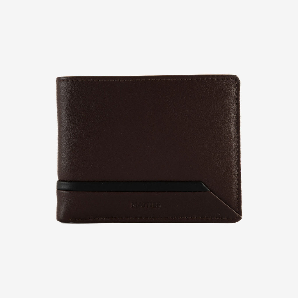 Men's wallet, Core Series. 11 x 8.7 cm
