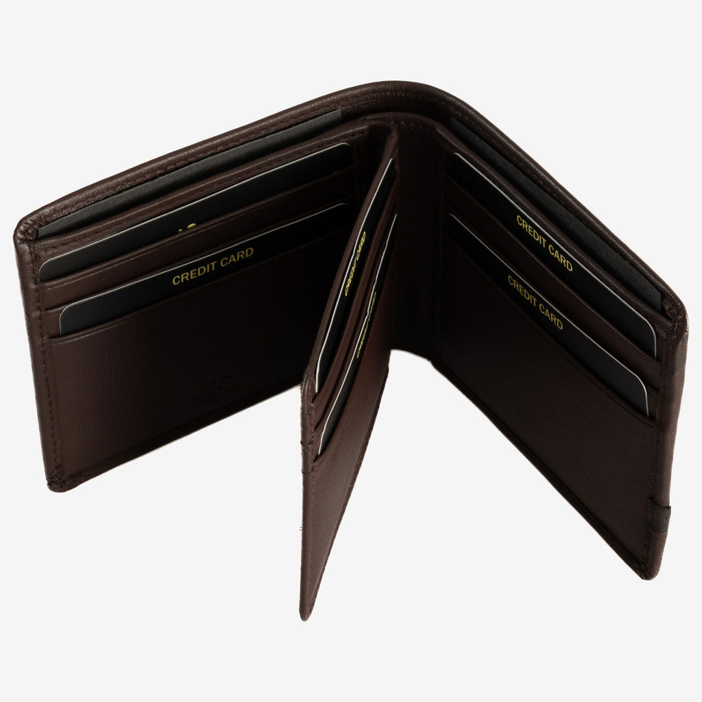 Men's wallet, Core Series. 11 x 8.7 cm