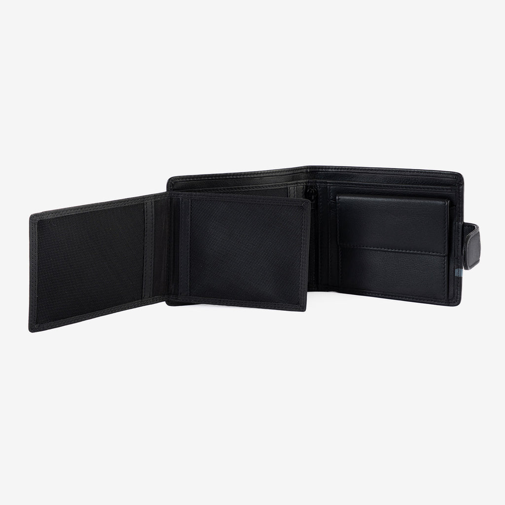 Men's wallet, Core Series. 11.5 x 9.5 cm