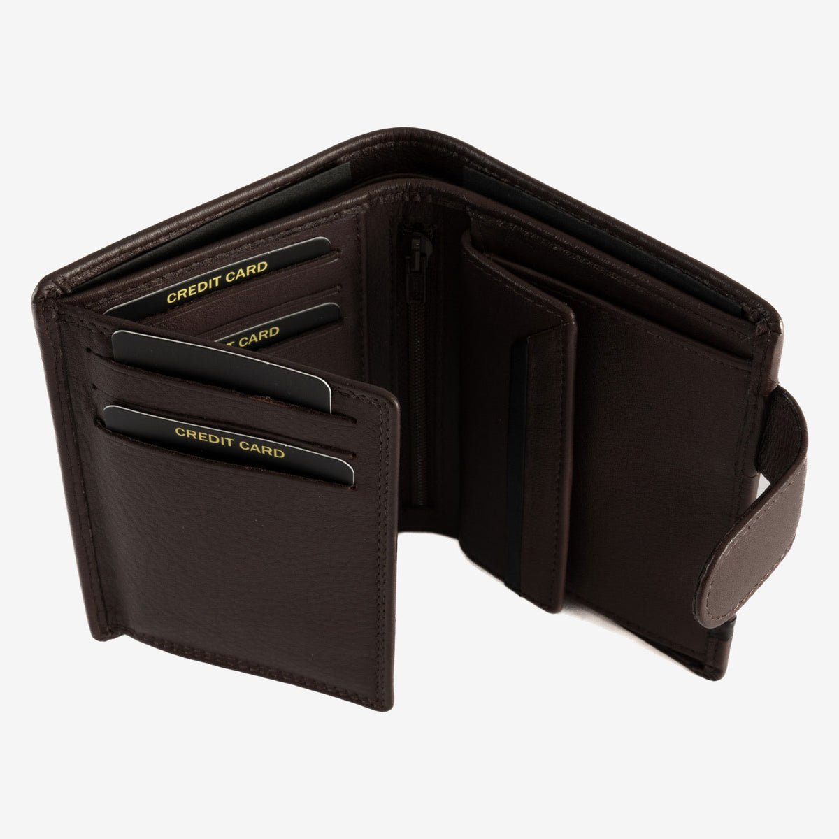 Men's wallet, Core Series. 9 x 12 cm