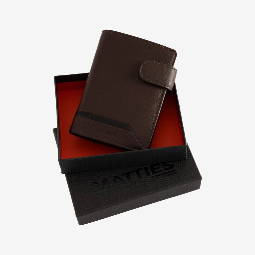 Men's wallet, Core Series. 9 x 12 cm