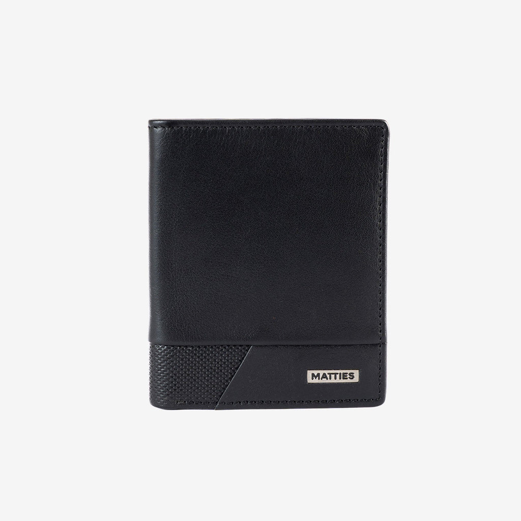 Men's wallet, Roots Series. 9 x 11 cm