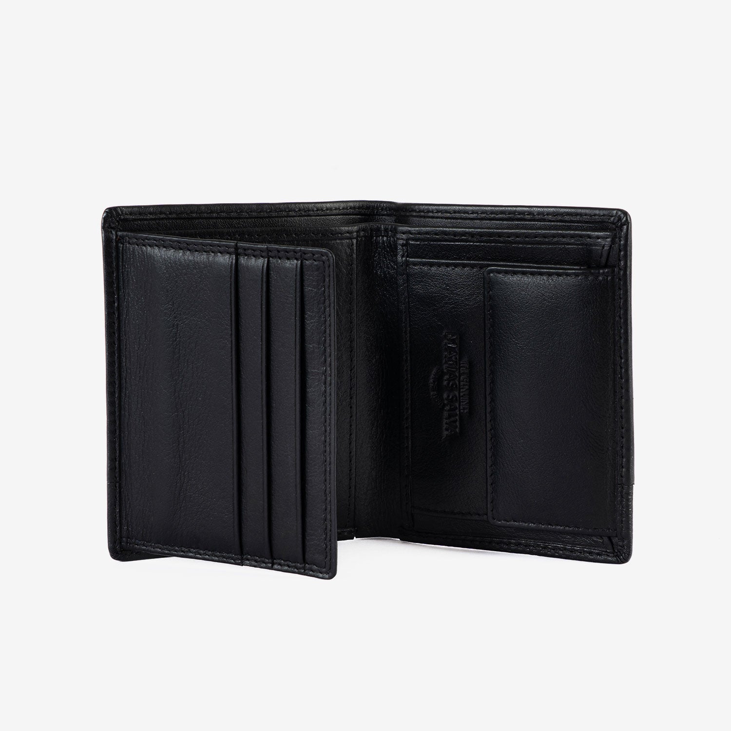 Cartera para hombre, Serie Roots. 9 x 11 cm