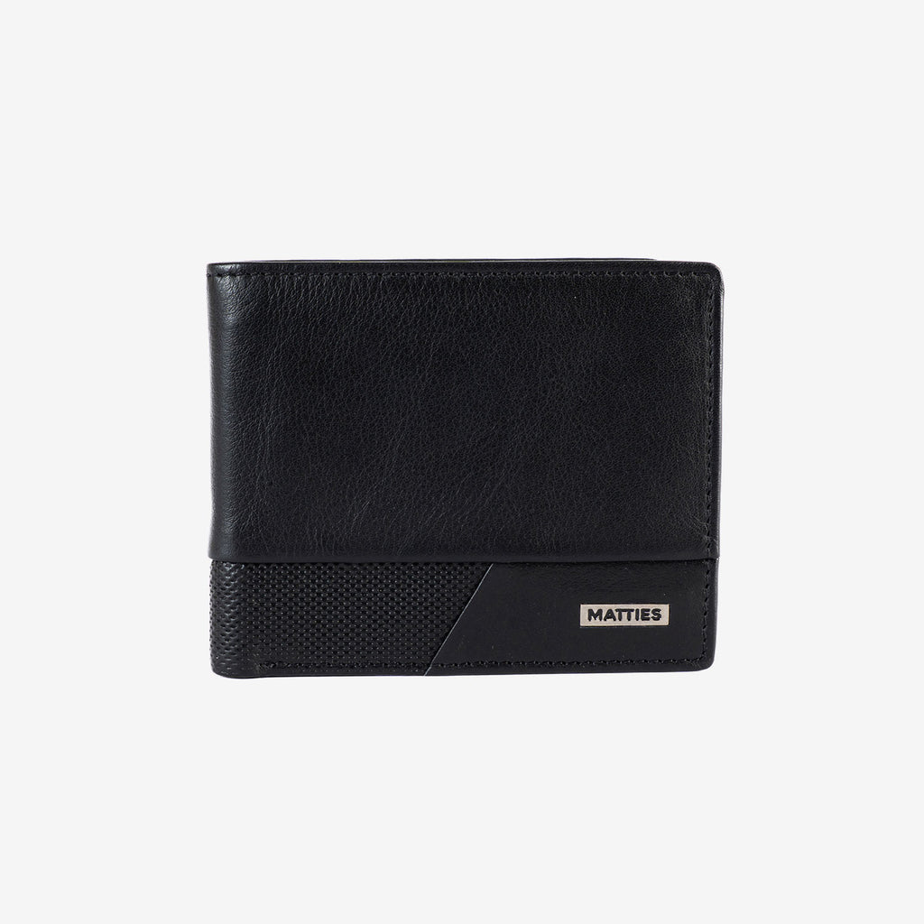 Men's wallet, Roots Series. 11 x 9 cm
