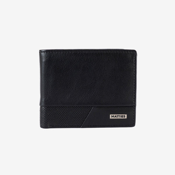 Cartera para hombre, Serie Roots. 11 x 9 cm