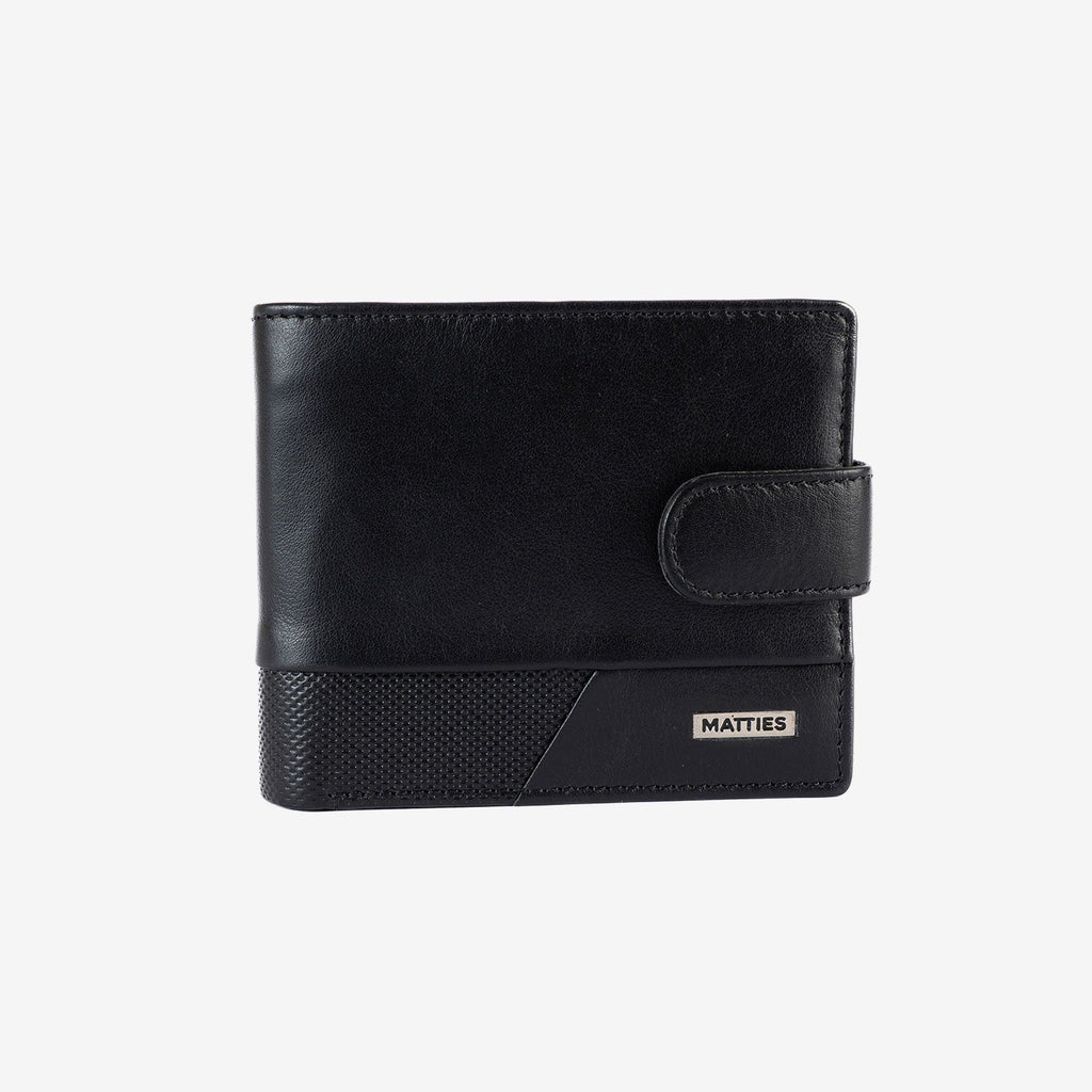 Men's wallet, Roots Series. 11 x 9.5 cm