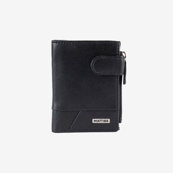 Cartera para hombre, Serie Roots. 8 x 10.5 cm