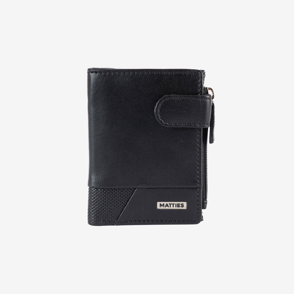 Men's wallet, Roots Series. 8 x 10.5 cm