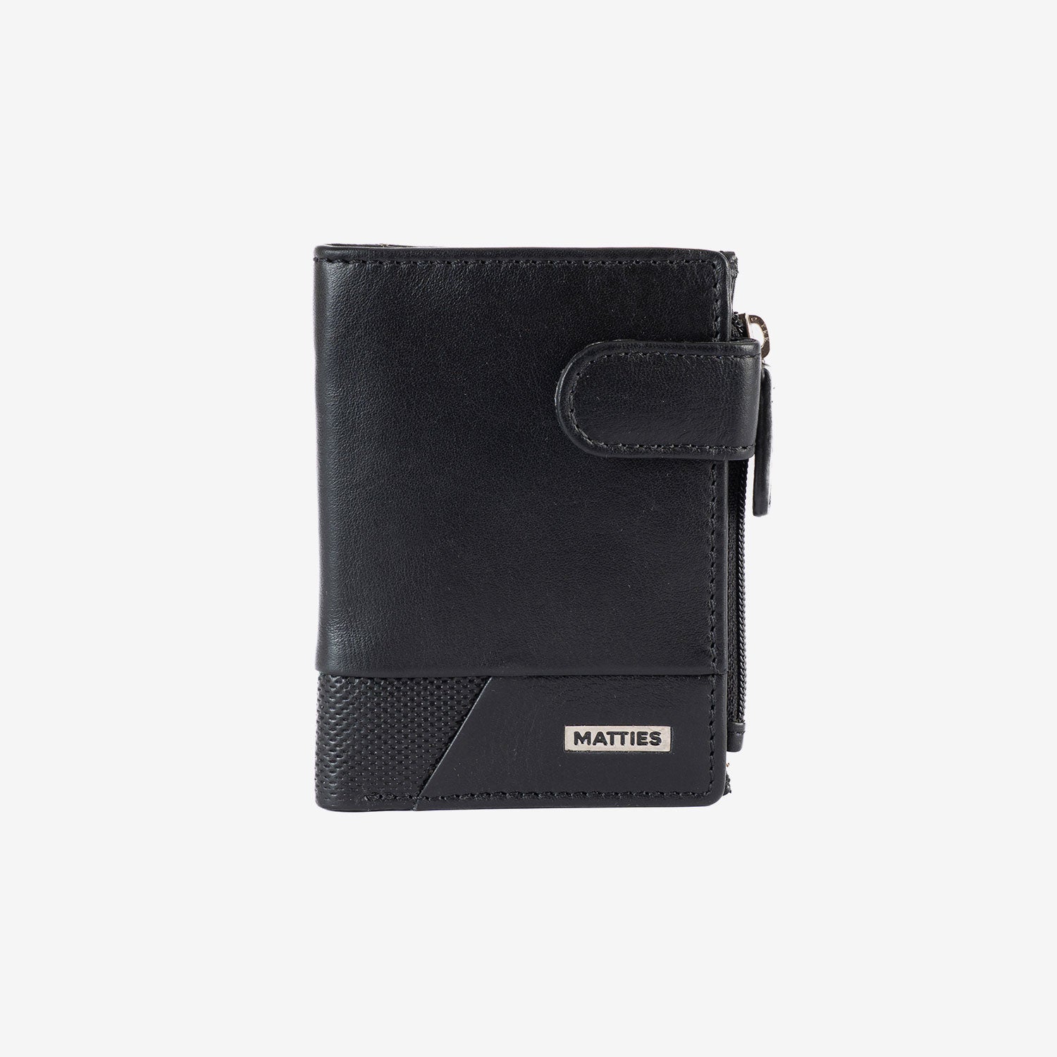 Cartera para hombre, Serie Roots. 8 x 10.5 cm