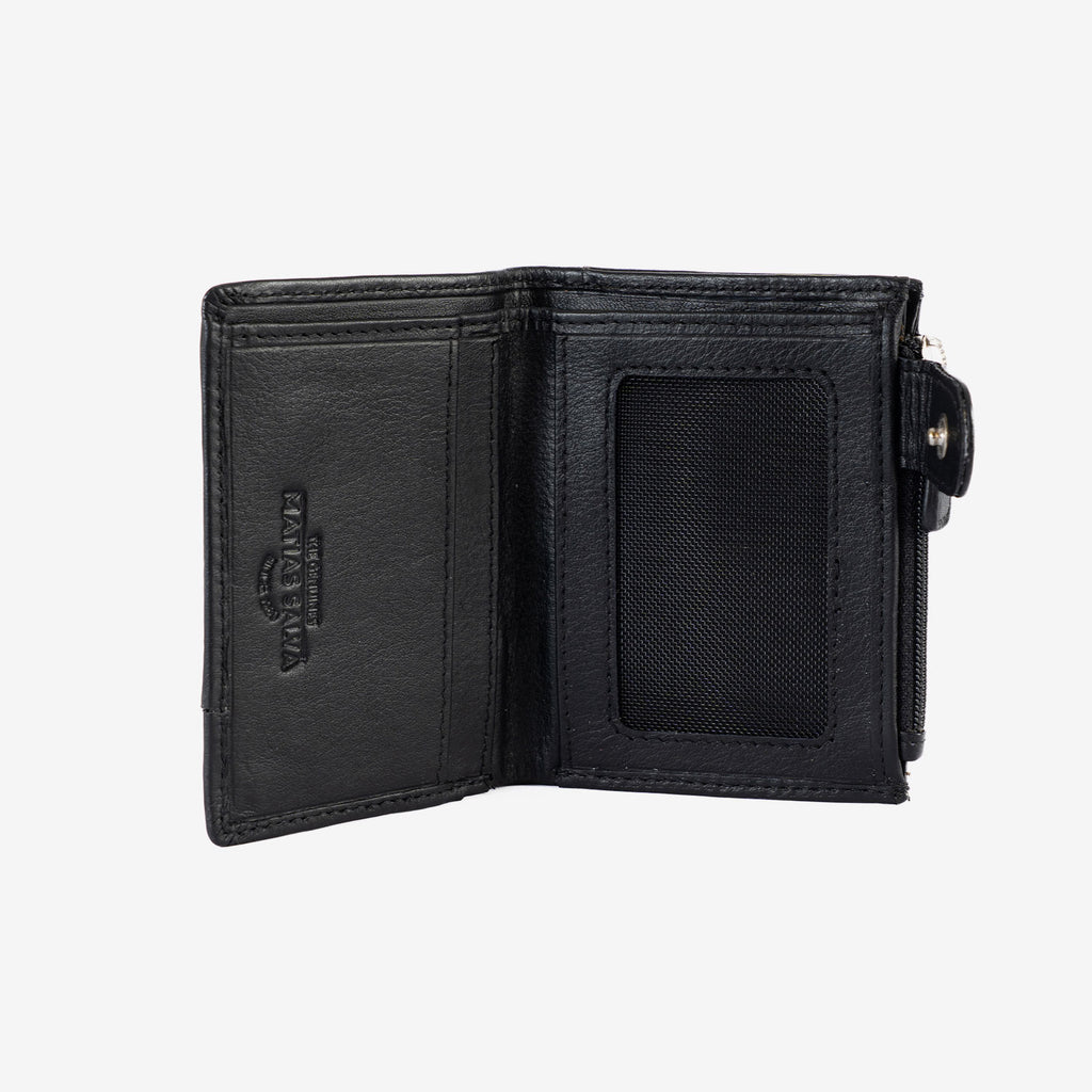 Men's wallet, Roots Series. 8 x 10.5 cm