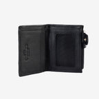 Men's wallet, Roots Series. 8 x 10.5 cm