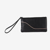 Monedero de piel para mujer, Serie line leather. 19.5x10.5 cm