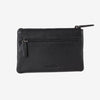Monedero de piel para mujer, Serie line leather. 16x10 cm