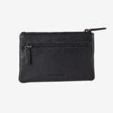 Monedero de piel para mujer, Serie line leather. 16x10 cm