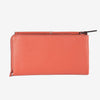 Billetero de piel para mujer, Serie stitch leather. 19x10 cm