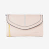 Cartera de piel para mujer, Serie stitch leather. 17x10 cm