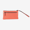 Monedero de piel para mujer, Serie stitch leather. 19.5x10.5 cm