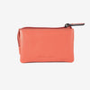 Monedero de piel para mujer, Serie stitch leather. 12x07 cm