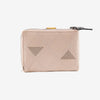 Billetero de piel para mujer, Serie laser leather. 12.5x09 cm