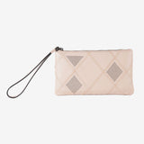 Monedero de piel para mujer, Serie laser leather. 19.5x10.5 cm