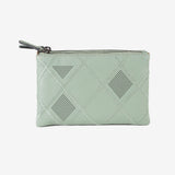 Monedero de piel para mujer, Serie laser leather. 16x10 cm