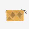 Monedero de piel para mujer, Serie laser leather. 12x07 cm