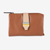 Billetero de piel para mujer, Serie strap leather. 14.5x9.5 cm