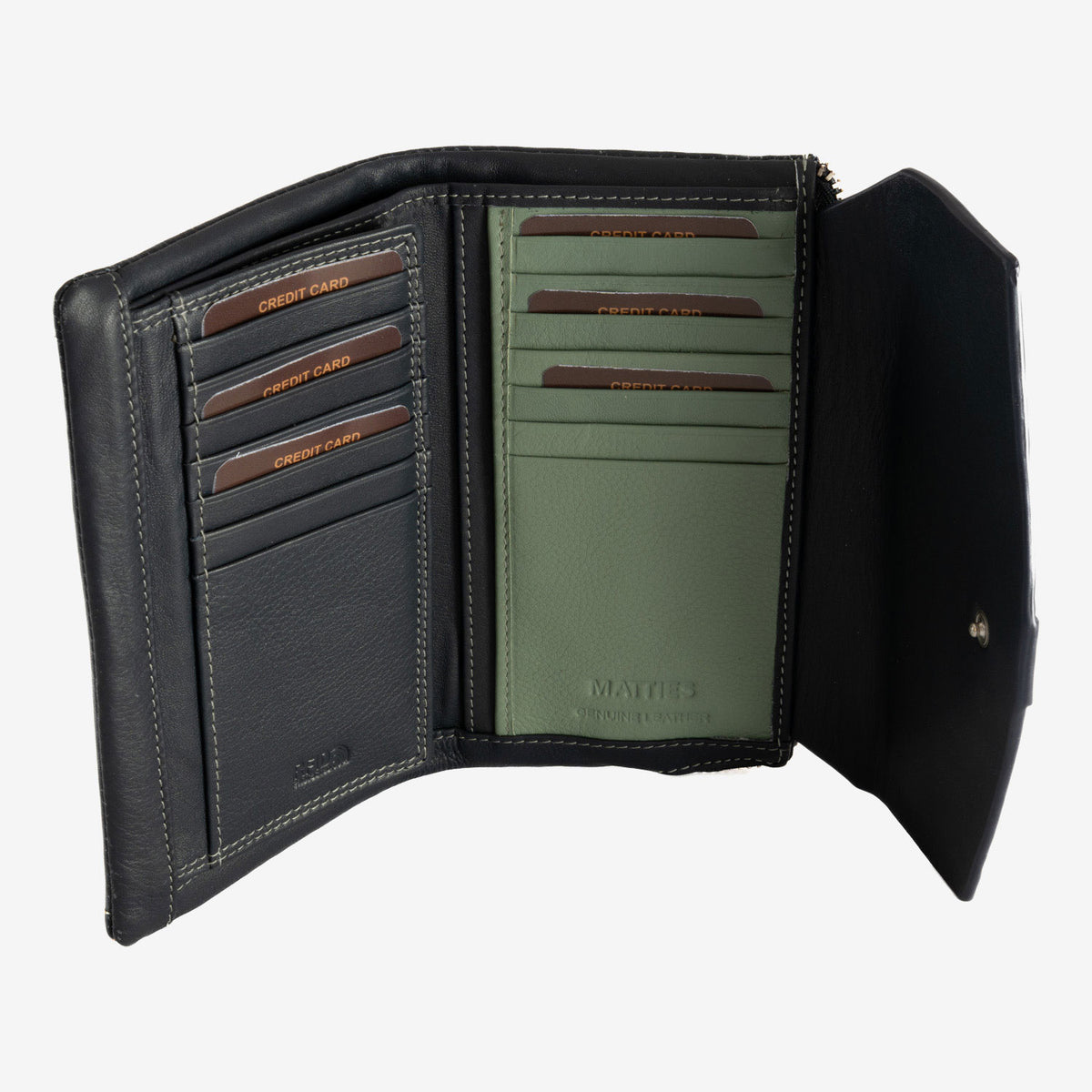 Large wallet for women, Noa Series. 17 x 10 cm