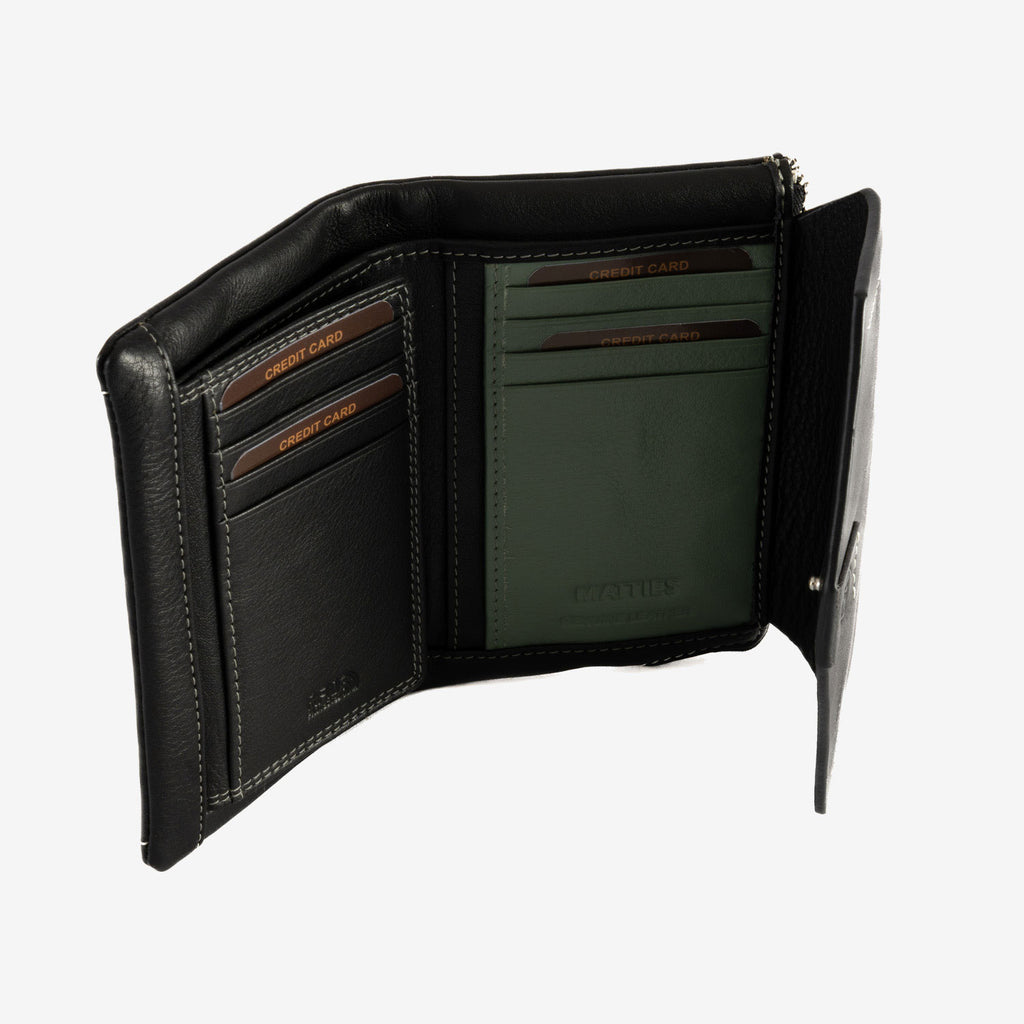 Women's wallet, Noa Series. 14.5 x 9.5 cm