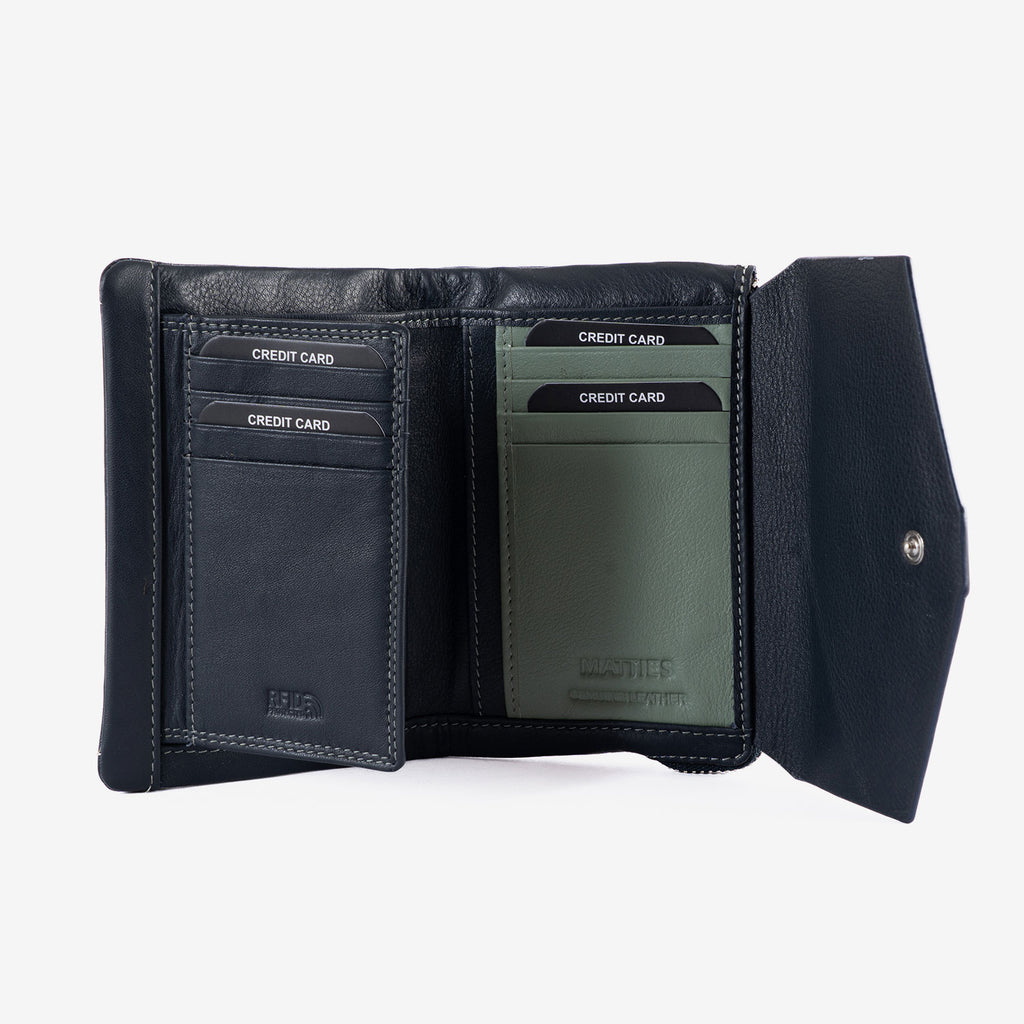 Women's wallet, Noa Series. 14.5 x 9.5 cm