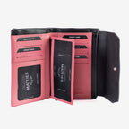 Women's wallet, Mushi Series. 16.5 x 10 cm
