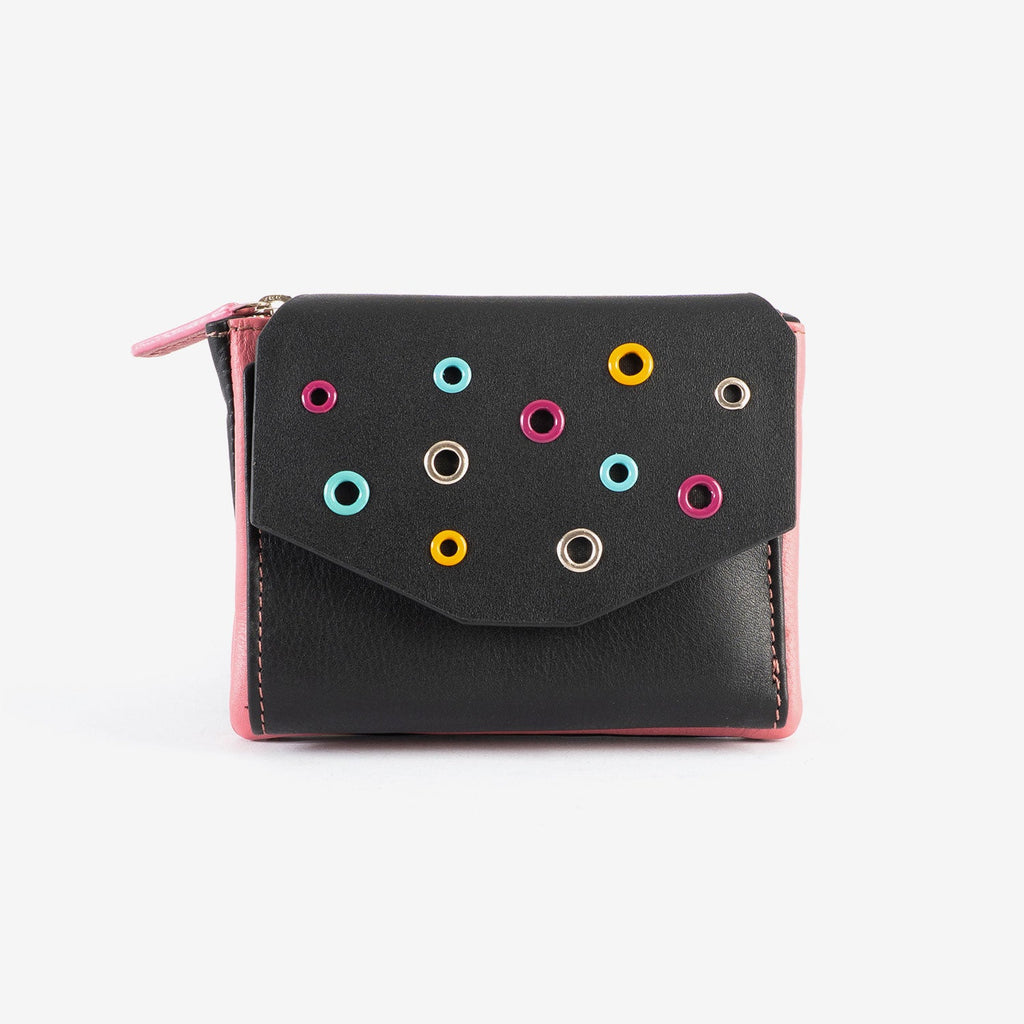 Women's wallet, Mushi Series. 9 x 12.5 cm