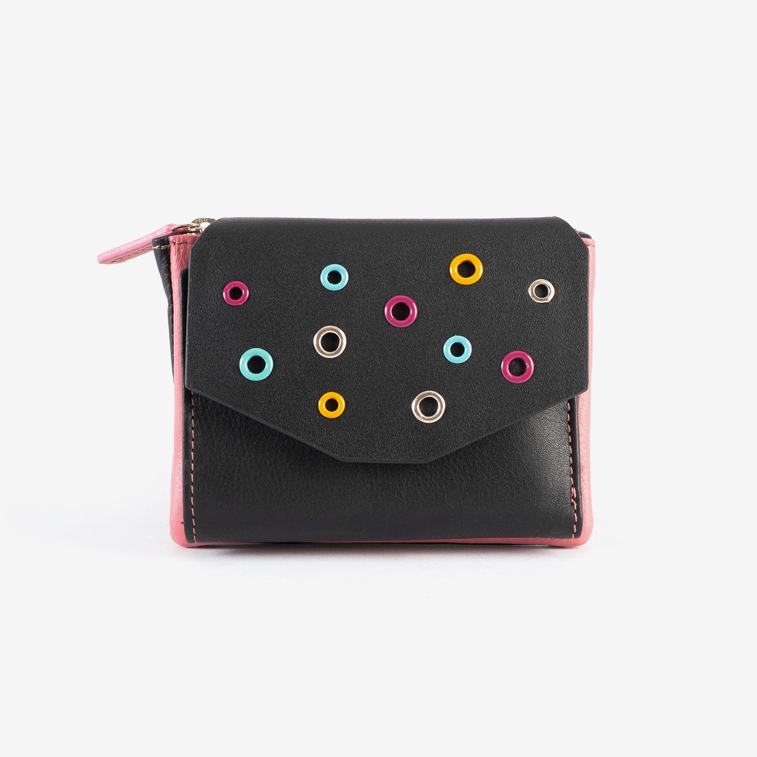 Billetero para mujer, Serie Mushi. 9 x 12.5 cm