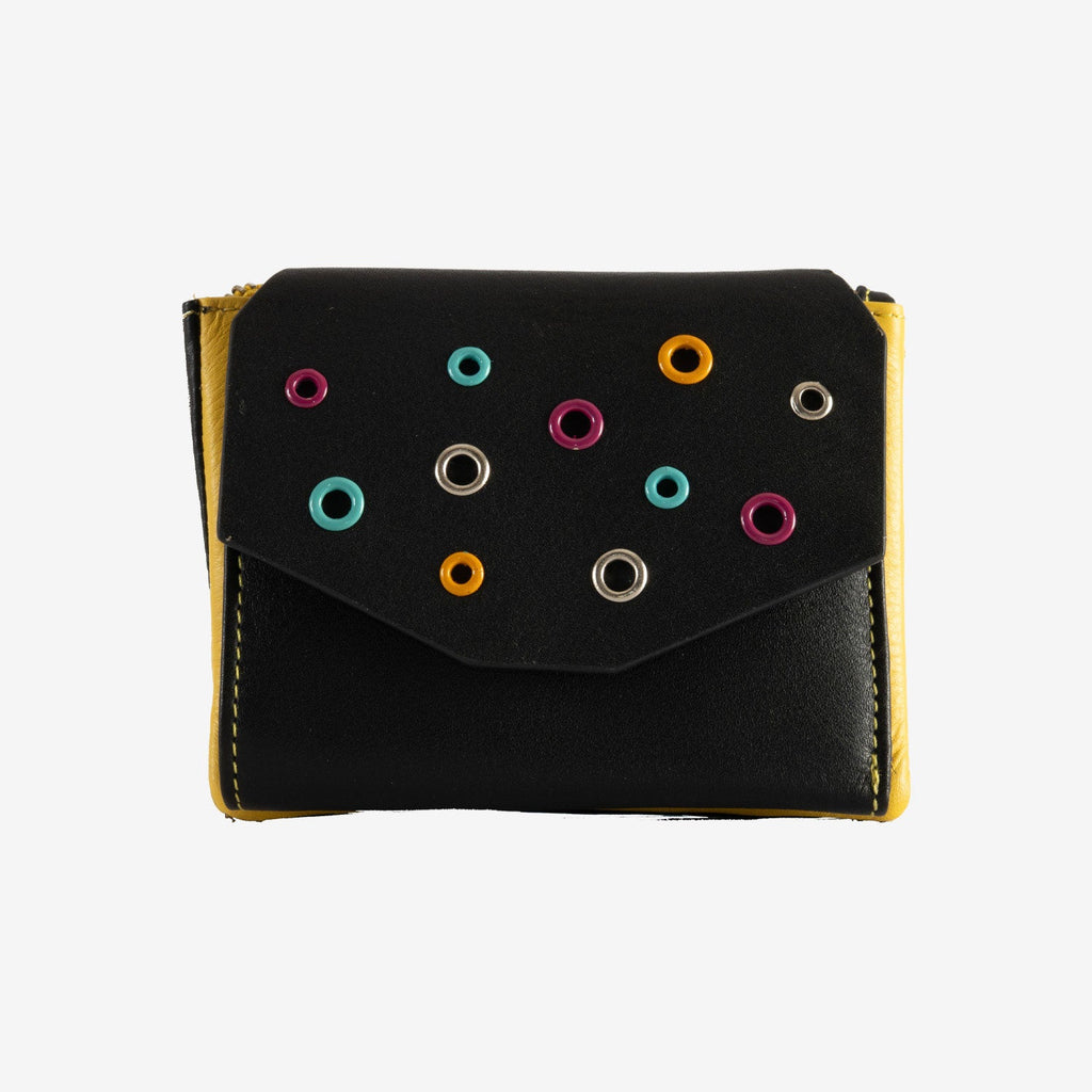 Women's wallet, Mushi Series. 9 x 12.5 cm