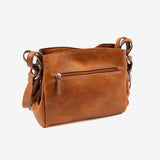 WOMEN'S BAG, LEATHER-V COLOR, NEW CLASSIC SERIES. 24x19x10.5 CM