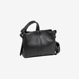 WOMEN'S BAG, BLACK-V, NEW CLASSIC SERIES. 24x19x10.5 CM