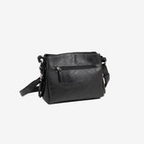 BOLSO DE MUJER, COLOR NEGRO-V, SERIE NEW CLASSIC. 24x19x10.5 CM