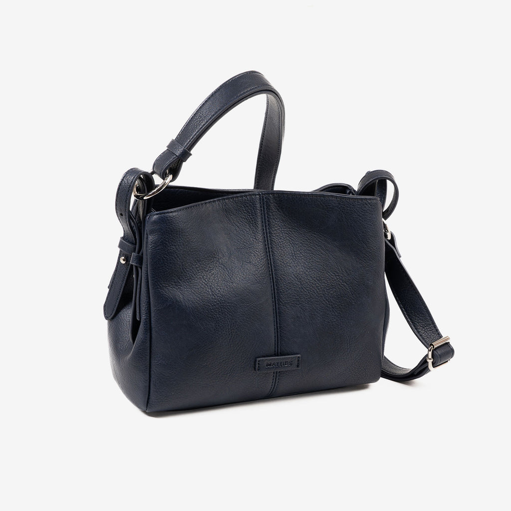 WOMEN'S BAG, BLACK-V, NEW CLASSIC SERIES. 24x19x10.5 CM