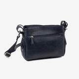 WOMEN'S BAG, BLUE-V COLOR, NEW CLASSIC SERIES. 24x19x10.5 CM