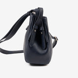 WOMEN'S BAG, BLUE-V COLOR, NEW CLASSIC SERIES. 24x19x10.5 CM