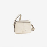 WOMEN'S BAG, BEIGE-V COLOR, NEW CLASSIC SERIES. 22x16x10 CM