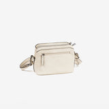 WOMEN'S BAG, BEIGE-V COLOR, NEW CLASSIC SERIES. 22x16x10 CM